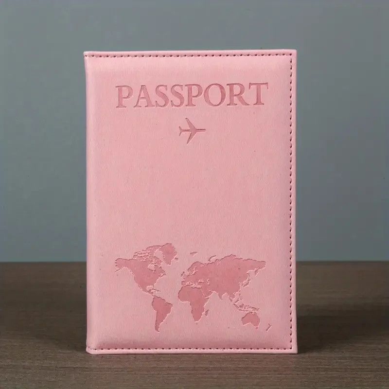 Passport Wallet Travel Handy Pink Padded Adventure Inside Pocket Traveler Nwt